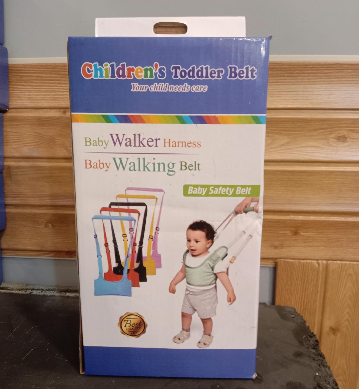 Baby Walking Assistant – Stand-Up Learning Helper for Toddlers ( Random colour)