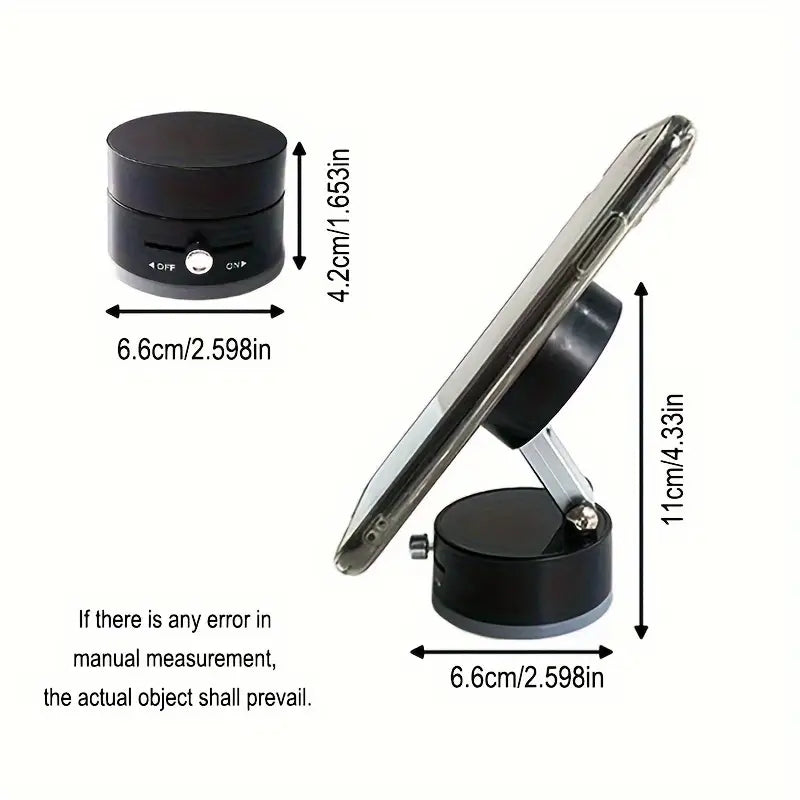 Strong Magnetic 360° Phone Mount – Multi-Purpose Car & Desk Holder