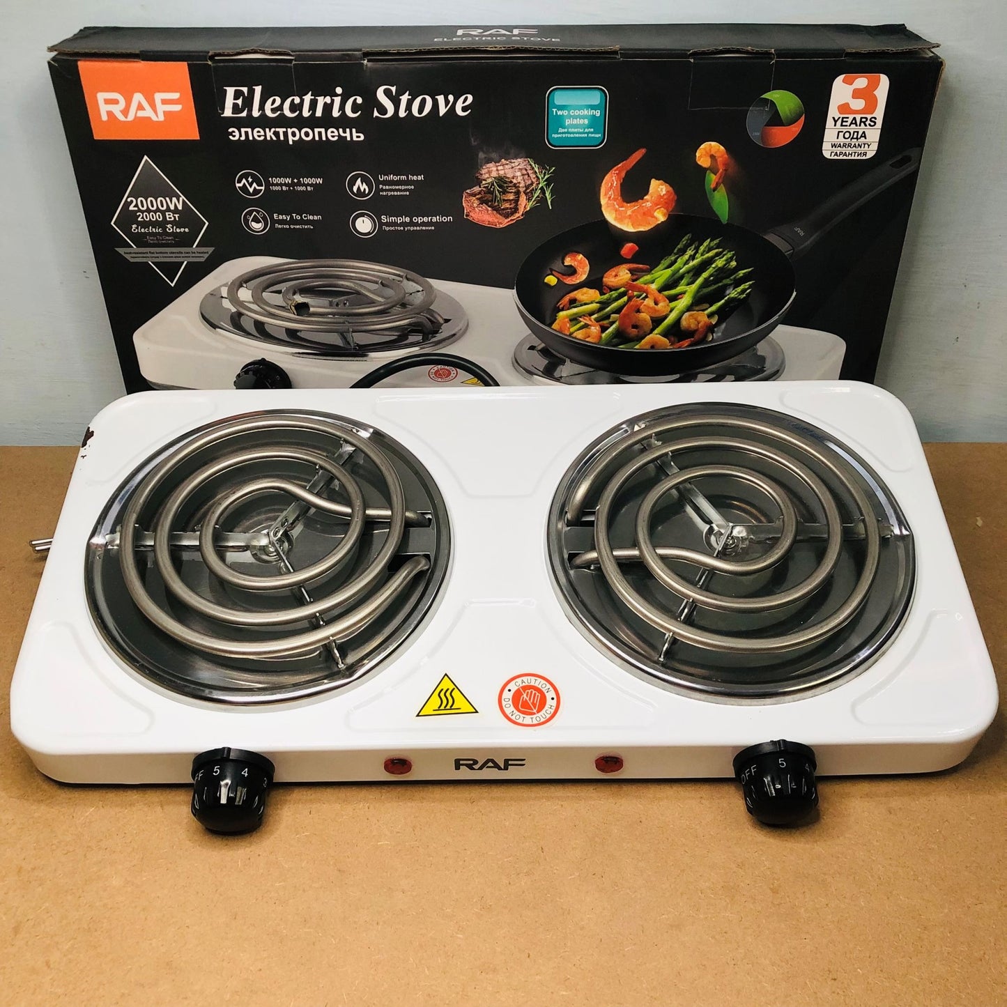 RAF Electric Stove | Instant Heat Hot Plate