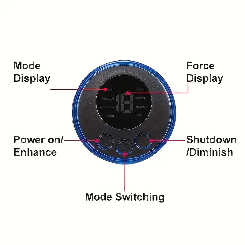 Mini EMS Massager – Instant Muscle Pain Relief