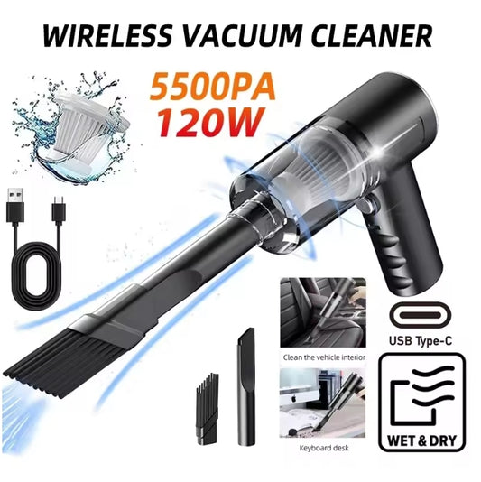 3-in-1 Wireless Vacuum Cleaner | Strong Suction, Blower & Air Pump