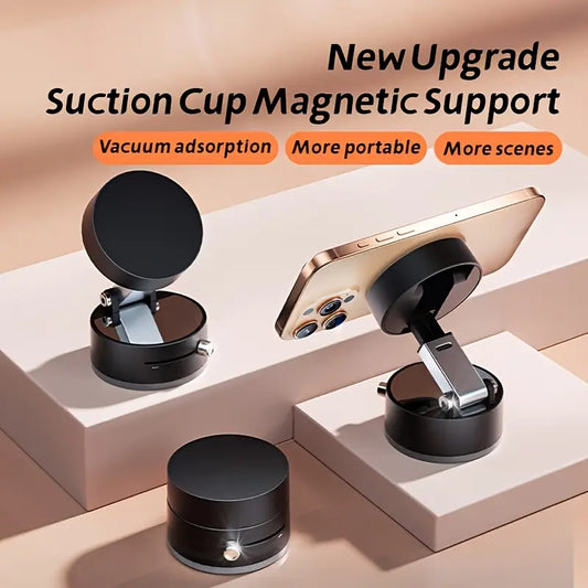 Strong Magnetic 360° Phone Mount – Multi-Purpose Car & Desk Holder